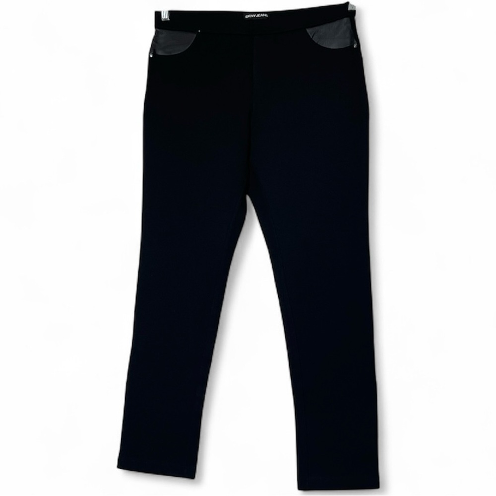 DKNY Jeans Black Pants Size L